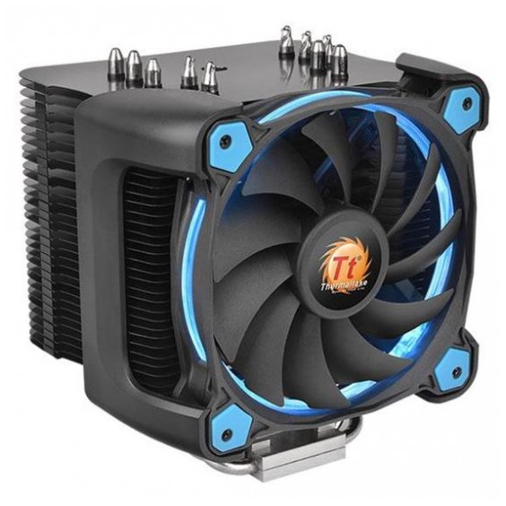картинка Вентилятор для CPU Thermaltake Riing Silent 12 Pro Blue (CL-P021-CA12BU-A) от магазина КомпьютерЦентр