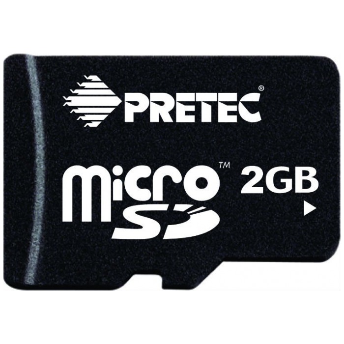 картинка Карта памяти Pretec 2Gb microSD от магазина КомпьютерЦентр