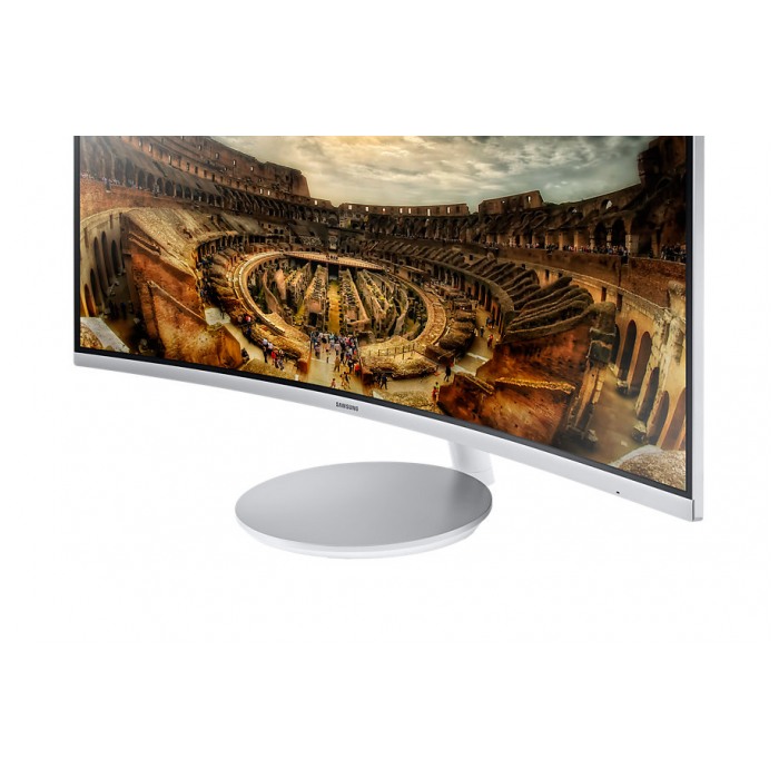 картинка Монитор Samsung 34' C34F791WQI Curved White (LC34F791WQIXCI) от магазина КомпьютерЦентр