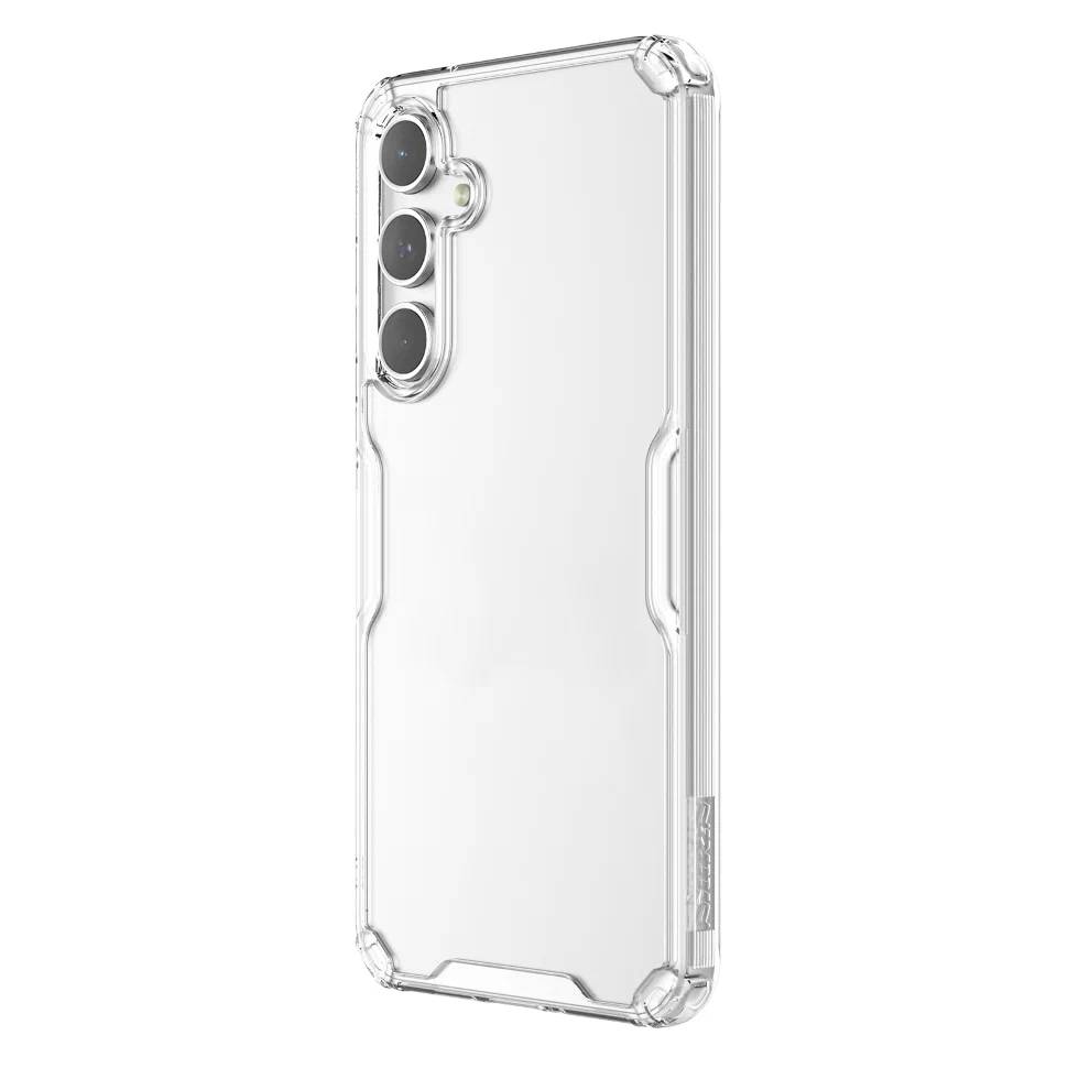 картинка Силиконовый чехол Nillkin Nature TPU Pro с для Samsung Galaxy A55 5G, прозрачный от магазина КомпьютерЦентр
