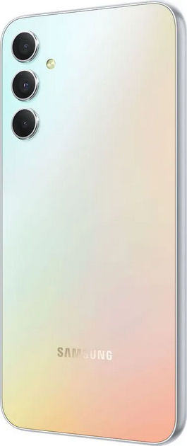 картинка Смартфон Samsung Galaxy A34 SM-A346 Silver 6.6'' 8Gb / 256Gb от магазина КомпьютерЦентр