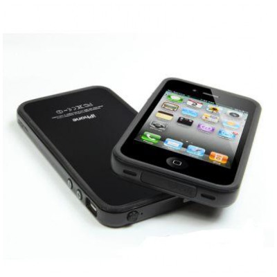 картинка Чехол SGP Neo Hybrid Frame Black for iPhone 4 (SGP07106) от магазина КомпьютерЦентр