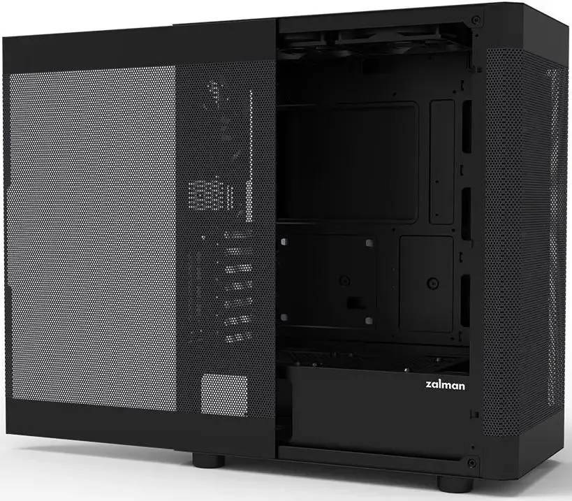 картинка Корпус Zalman i4 черный без БП / ATX / BLACK от магазина КомпьютерЦентр