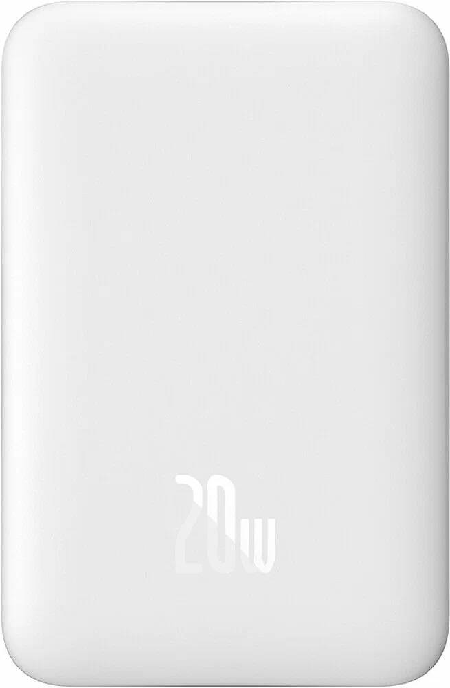 картинка Внешний аккумулятор Baseus OS Magnetic Mini Air 10000mAh 20W stellar white от магазина КомпьютерЦентр
