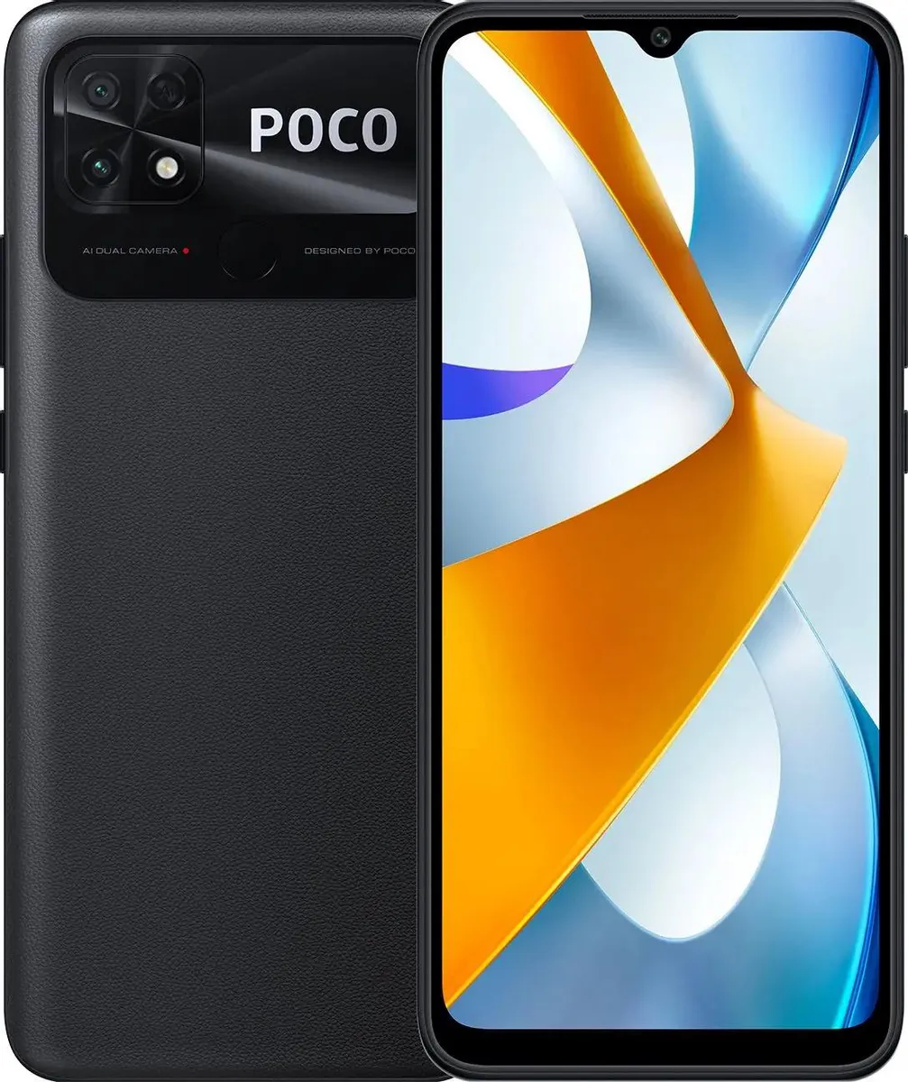 картинка Смартфон Xiaomi Poco C40 Black 6.71'' 4Gb / 64Gb от магазина КомпьютерЦентр