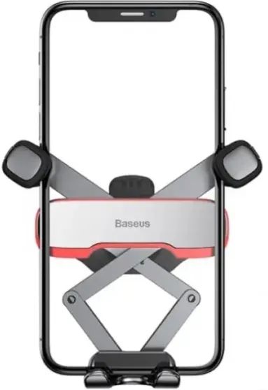 картинка Автодержатель Baseus Mr Hui Gravity Car Mount Silver от магазина КомпьютерЦентр