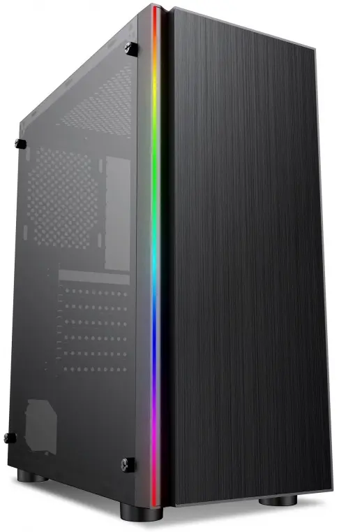 картинка Корпус Formula CL-3302B RGB без БП Black ATX от магазина КомпьютерЦентр