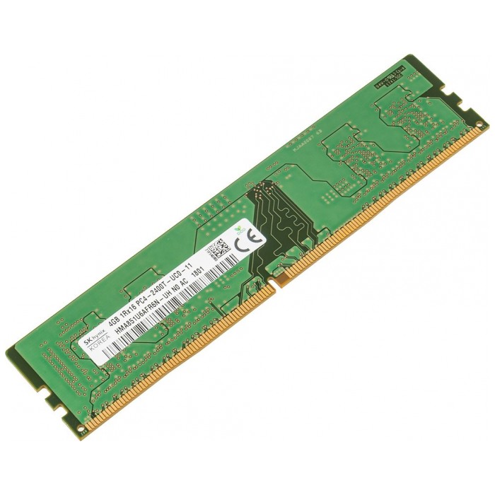 картинка Оперативная память Hynix DIMM DDR4 4Gb 2400MHz PC4-19200 (HMA851U6AFR6N) от магазина КомпьютерЦентр