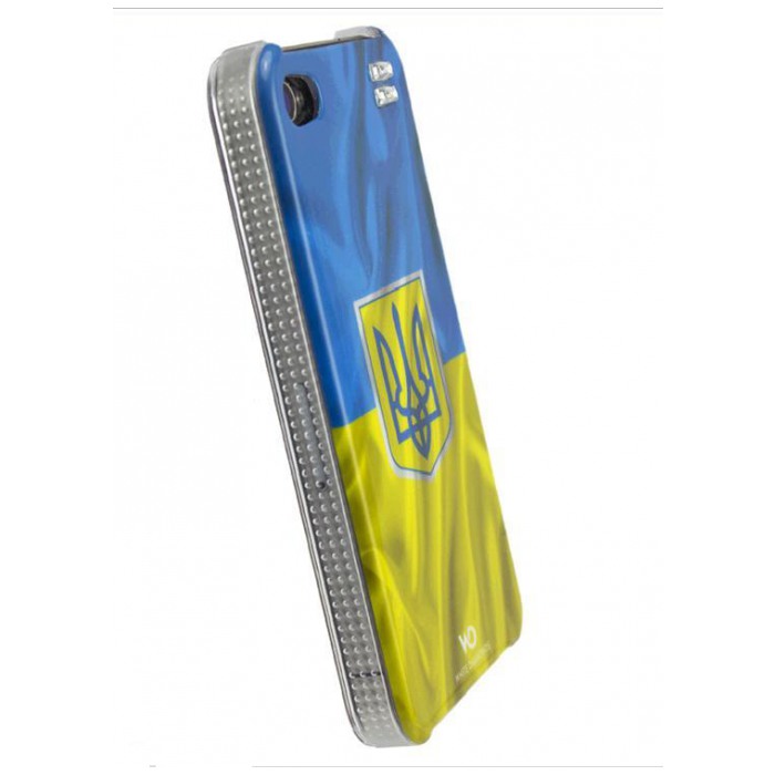 картинка Чехол White Diamonds Flag Ukraine for iPhone 4/4S (1110FLA07) от магазина КомпьютерЦентр