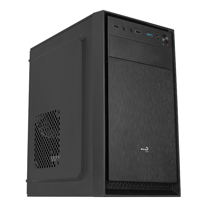 картинка Корпус Aerocool CS-104-S-BK-v1 (без БП) Black от магазина КомпьютерЦентр