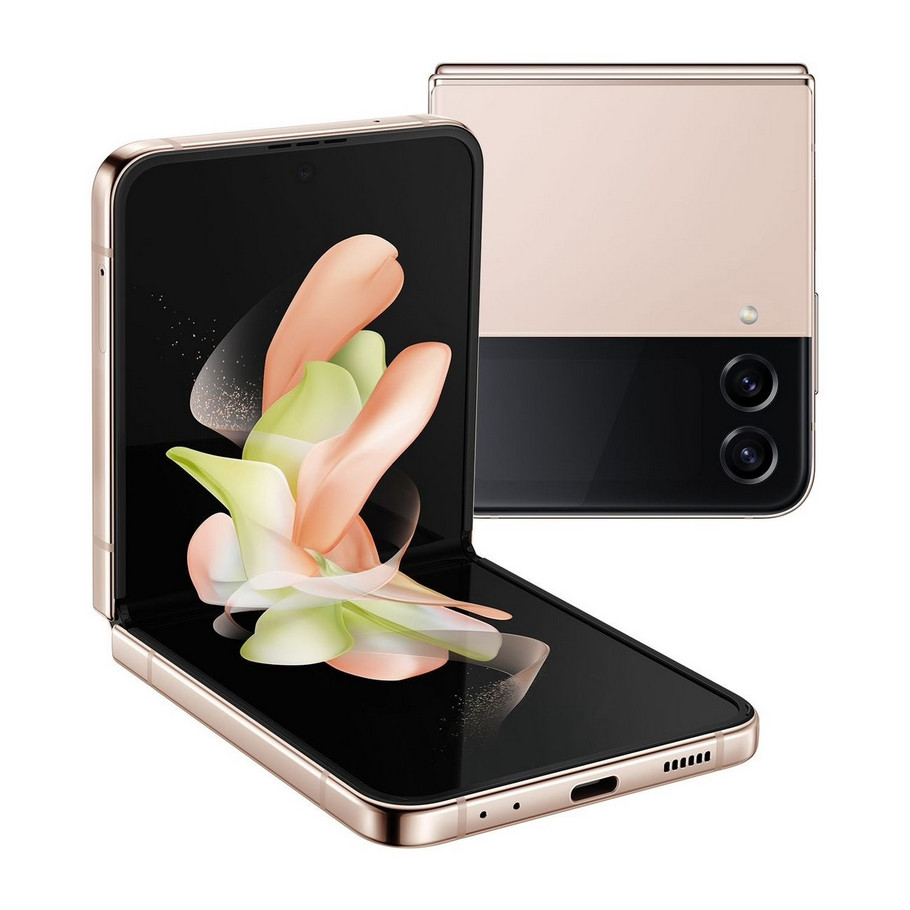 картинка Смартфон Samsung Galaxy Z Flip 4 Pink-Gold 6.7'' 8Gb / 256Gb от магазина КомпьютерЦентр