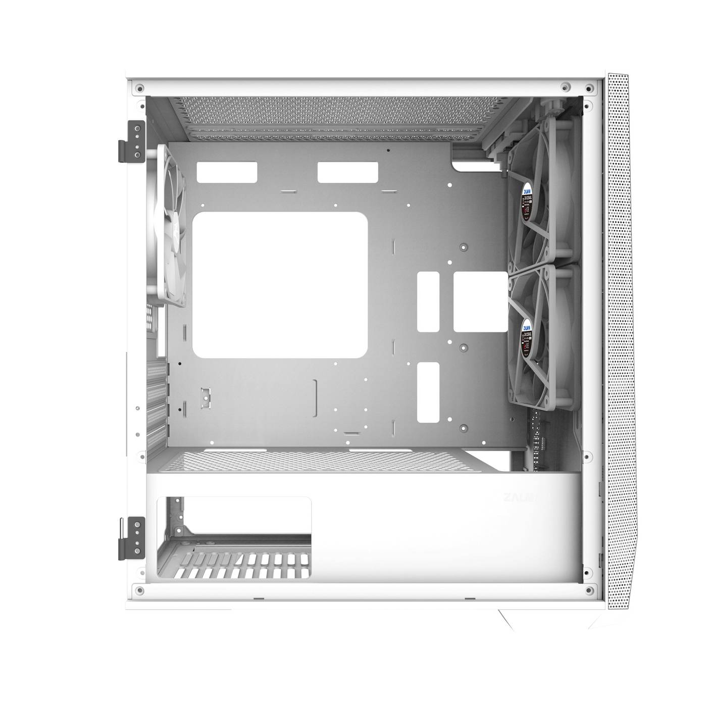 картинка Корпус MiniTower Zalman Z1 Iceberg white mATX, без БП от магазина КомпьютерЦентр