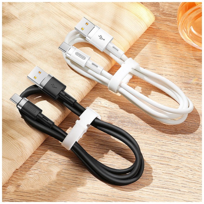 картинка Дата-кабель Joyroom Data Cable Type-C 120cm Liquid Silicone Black (S-1224N2) от магазина КомпьютерЦентр