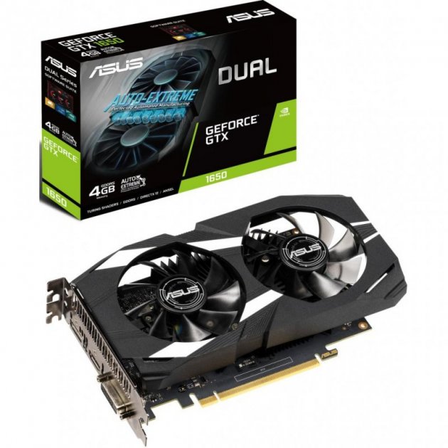 картинка Видеокарта ASUS GeForce GTX1650 Dual 4Gb DDR5 (DUAL-GTX1650-O4G) от магазина КомпьютерЦентр