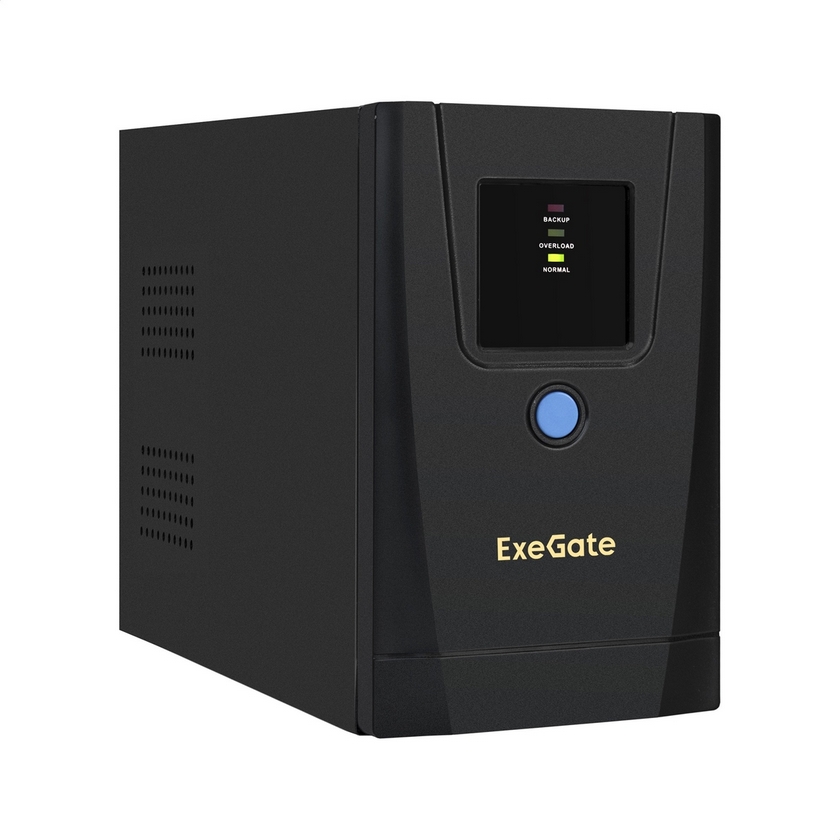 картинка ИБП ExeGate (EX292778RUS) SpecialPro UNB-900.LED.AVR.1SH.2C13.RJ.USB 900VA/ 500W, LED, Black от магазина КомпьютерЦентр