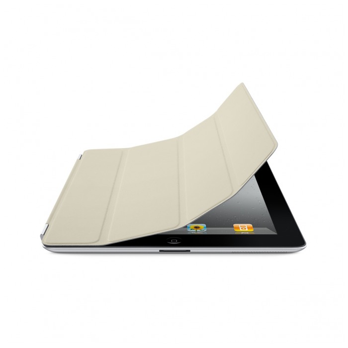 картинка Чехол Apple iPad Smart Cover Leather Cream for iPad 2 (MC952LL/A) от магазина КомпьютерЦентр