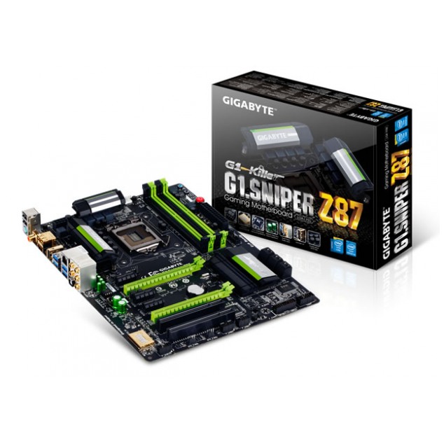 картинка Материнская плата Gigabyte Sniper-Z87 (Sniper-Z87) от магазина КомпьютерЦентр