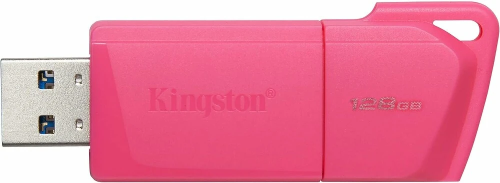 картинка USB3.2 накопитель 128Gb Kingston DataTraveler Exodia M розовый (KC-U2L128N-7LN) от магазина КомпьютерЦентр