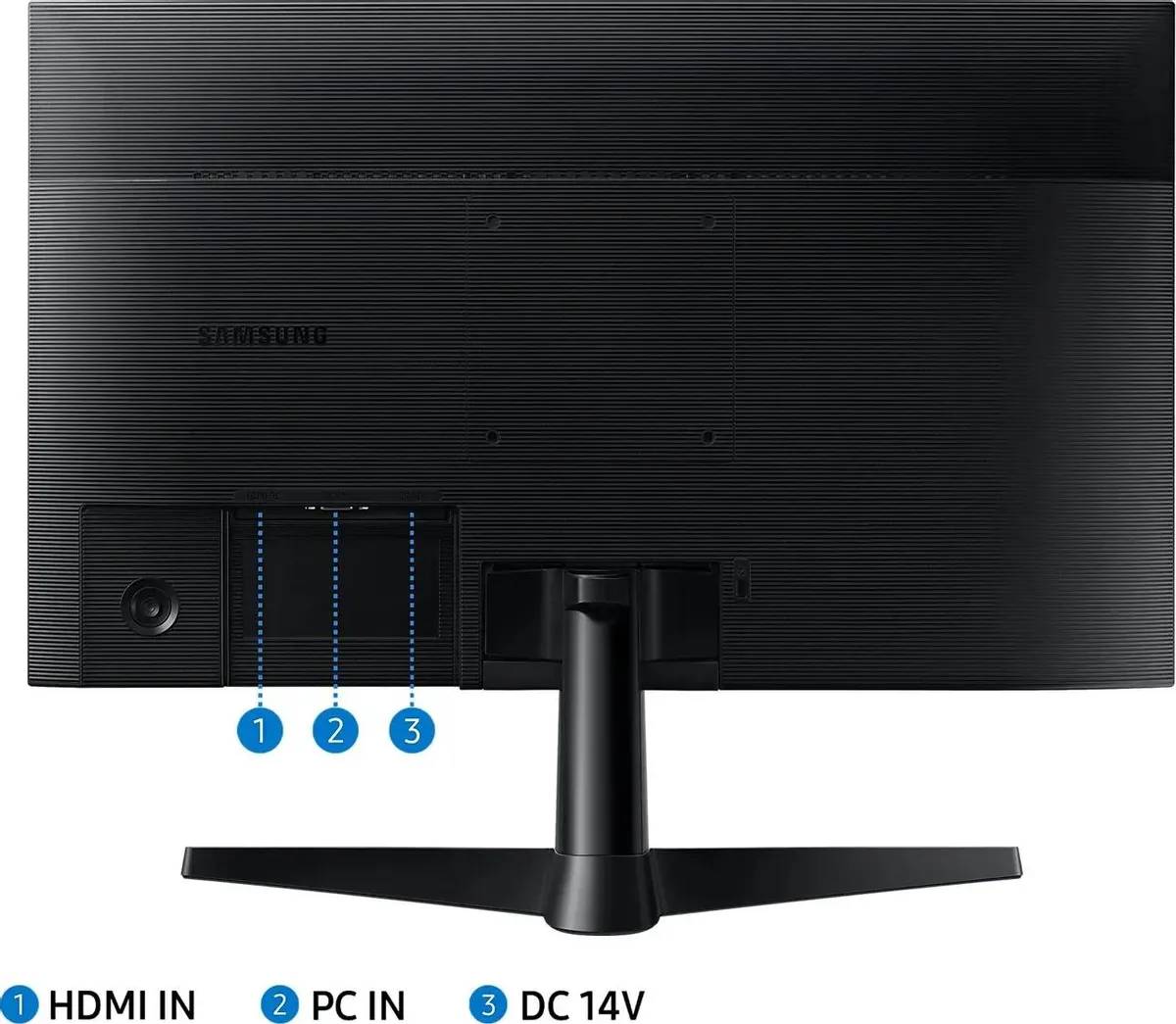 картинка Монитор 27'' Samsung S27C310EAI IPS, черный от магазина КомпьютерЦентр
