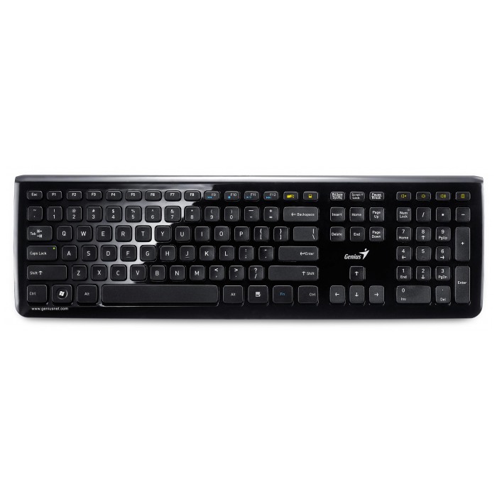 картинка Клавиатура Genius SlimStar i220 Black USB (31310037111) от магазина КомпьютерЦентр