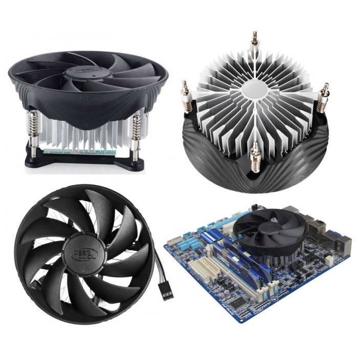 картинка Вентилятор для CPU DeepCool THETA 115 Al (THETA 115) от магазина КомпьютерЦентр