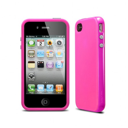 картинка Чехол SGP Case Neo Hybrid-2 Color Series Sherbet Pink for iPhone 4 (SGP07775) от магазина КомпьютерЦентр