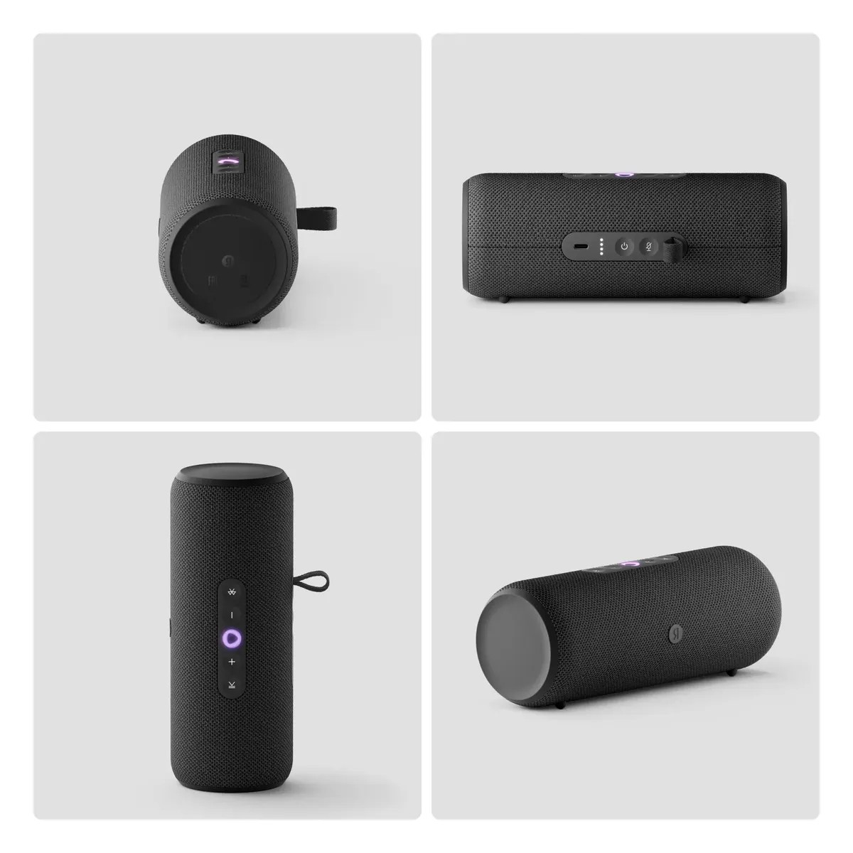 картинка Умная портативная колонка Яндекс Станция Стрит YNDX-00030BLK, 30 Вт, Bluetooth, Wi-Fi, 3300 мА*ч, до 12 ч, черный от магазина КомпьютерЦентр