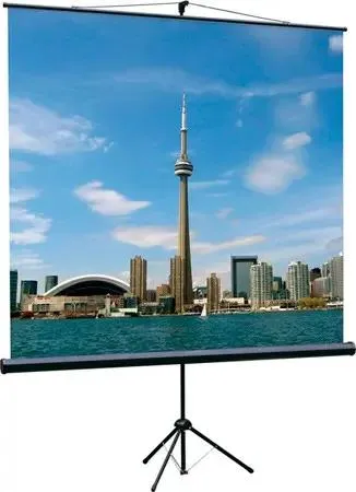 картинка Экран на треноге Lumien 200x200см Eco View LEV-100103 1:1 напольный рулонный от магазина КомпьютерЦентр