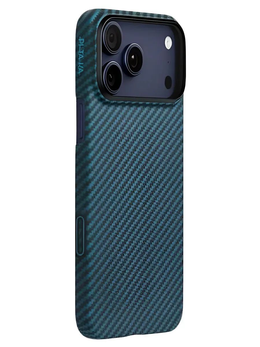 картинка Чехол PITAKA Ultra-Slim Case для iPhone 17 Pro 6.3'', Black/ Blue от магазина КомпьютерЦентр