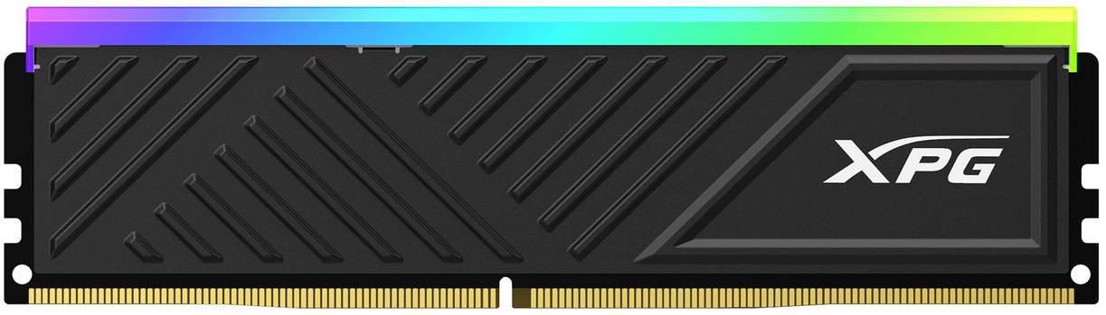 картинка DIMM DDR4 16Gb 3600MHz PC4-28800 ADATA Spectrix D35G (AX4U360016G18I-SBKD35G) от магазина КомпьютерЦентр