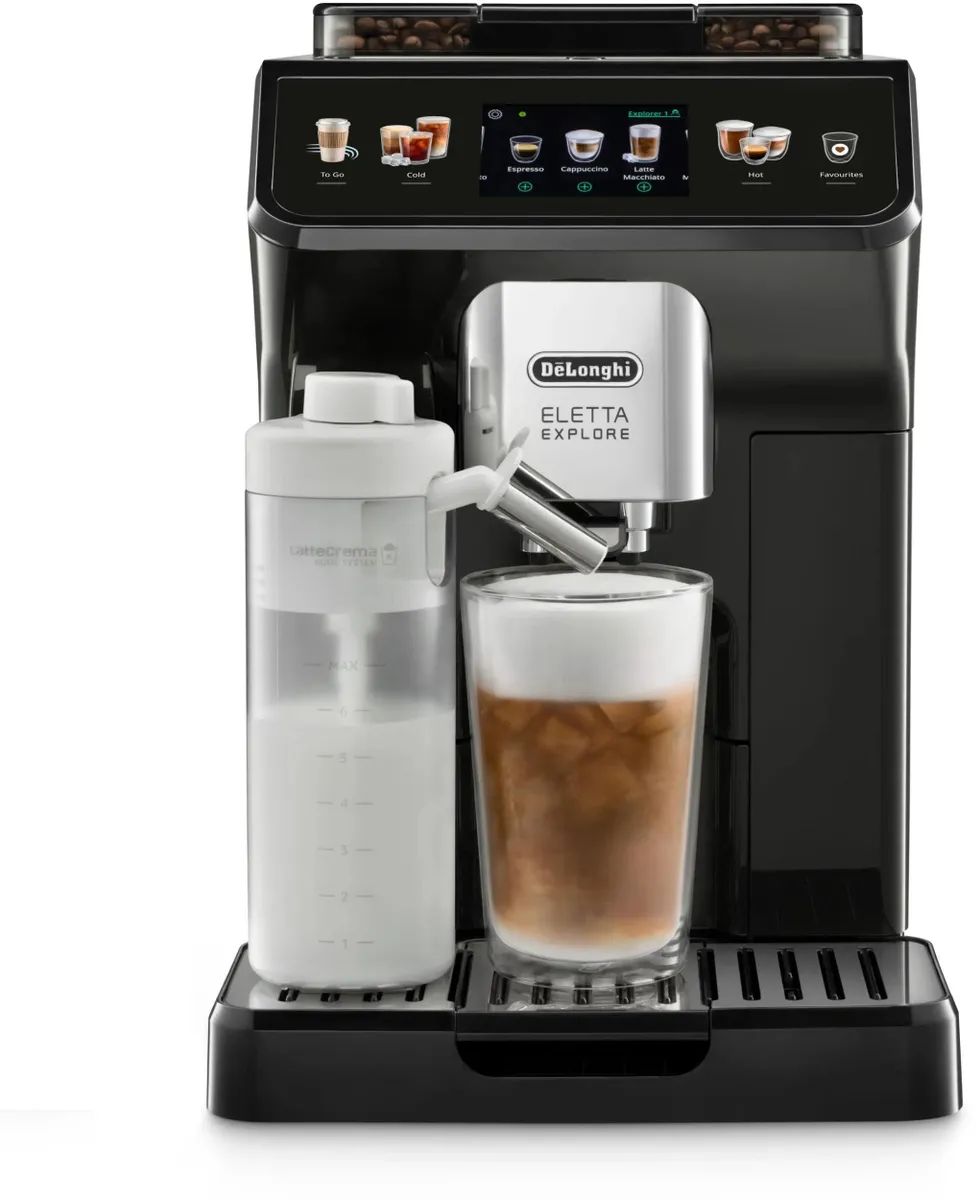 картинка Кофемашина Delonghi Eletta Explore ECAM450.55.G от магазина КомпьютерЦентр