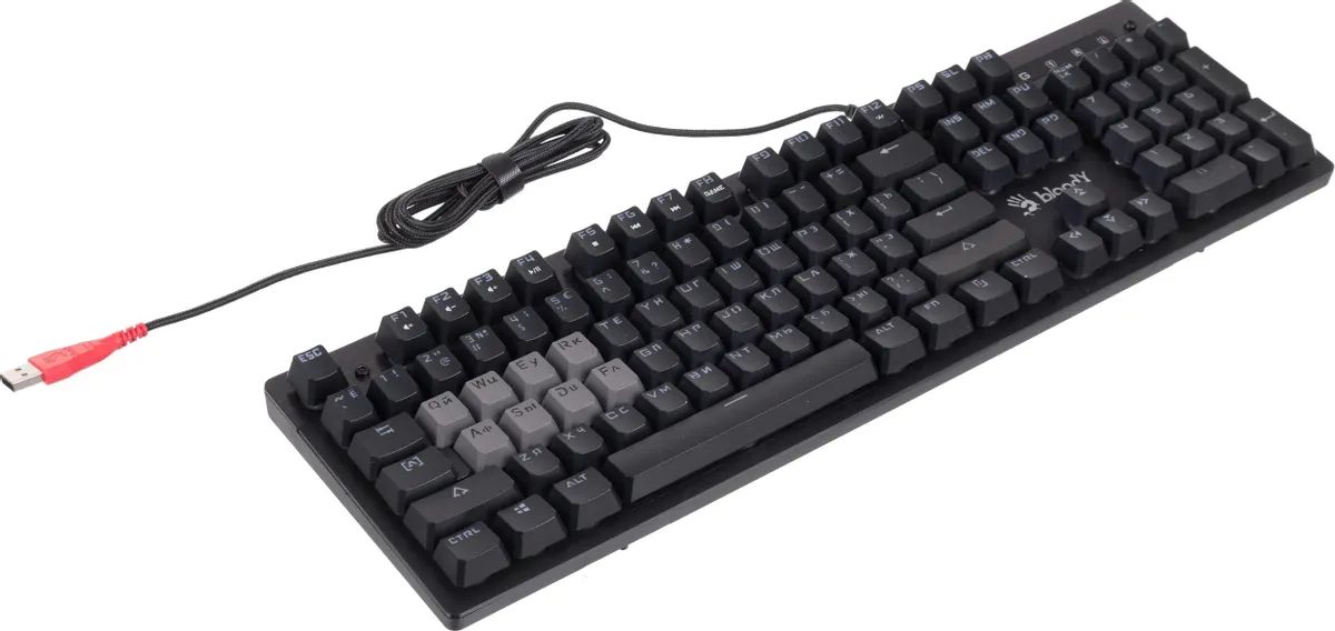 картинка Клавиатура A4Tech Bloody B500N проводная USB серый от магазина КомпьютерЦентр