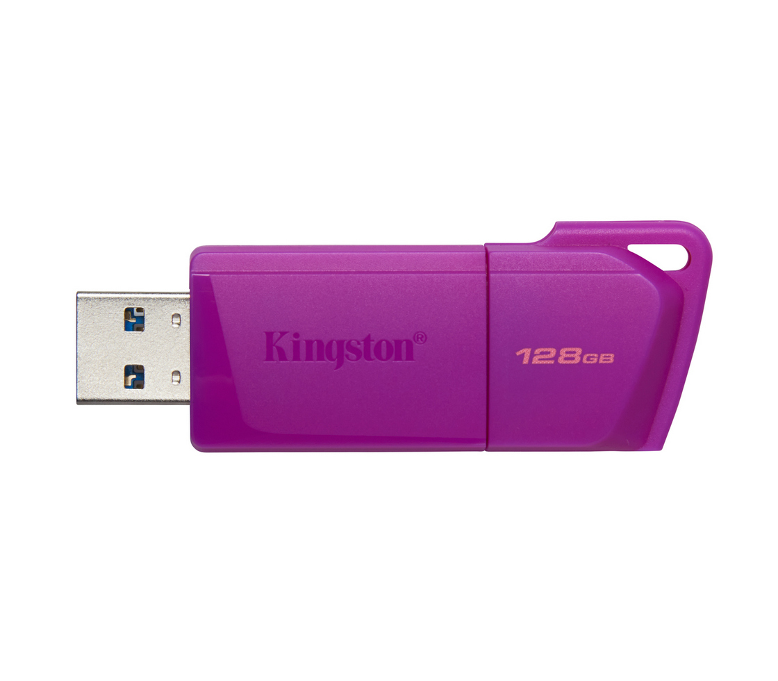 картинка USB3.2 накопитель 128Gb Kingston DataTraveler Exodia M фиолетовый (KC-U2L128N-7LP) от магазина КомпьютерЦентр