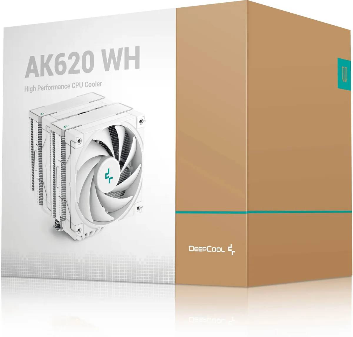 картинка Кулер DEEPCOOL AK620 WH LGA20XX/ 1700/ 1200/ 115X/ AM4, белый, RET от магазина КомпьютерЦентр