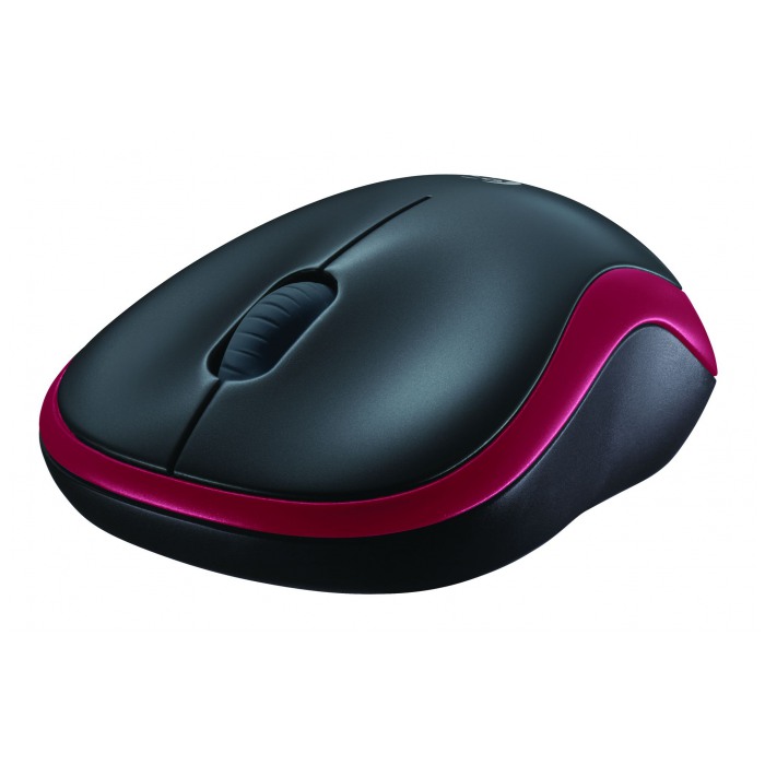 картинка Мышка Logitech M185 Wireless Red (910-002240) от магазина КомпьютерЦентр