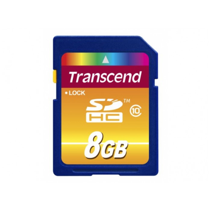 картинка Карта памяти Transcend 8Gb SDHC Class 10 (TS8GSDHC10) от магазина КомпьютерЦентр