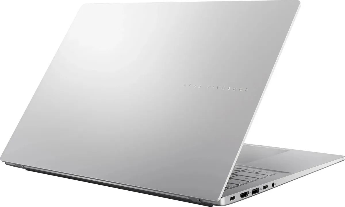 картинка Ноутбук ASUS VivoBook S16 S3607VA-RP105 16'' IPS (1920x1200) 144Гц/  Intel Core 5 210H (8/ 12) / 16ГБ / 512ГБ / Intel UHD / 70Вт*ч / DOS / Серебристый /  1.7 кг от магазина КомпьютерЦентр