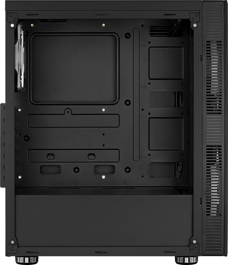 картинка Корпус Aerocool Python-G-BK-v1 черный без БП (PYTHON-G-BK-V1) от магазина КомпьютерЦентр