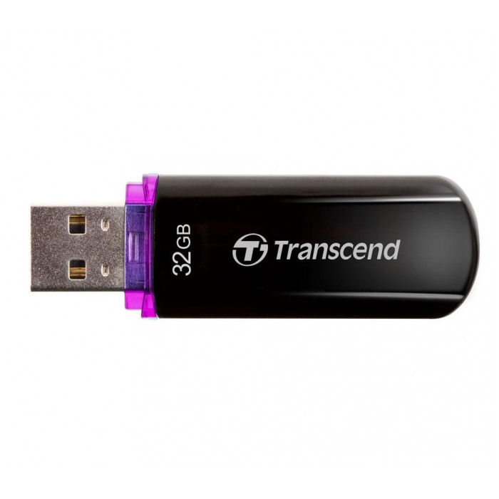 картинка Флешка USB Transcend 32Gb JetFlash 600 High Speed Black (TS32GJF600) от магазина КомпьютерЦентр