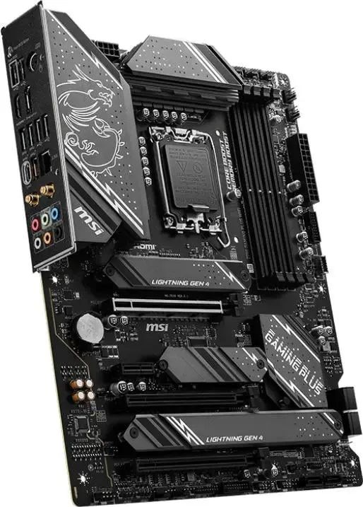 картинка Материнская плата MSI Z790 GAMING PLUS WIFI, LGA1700 Z790, 4xDDR5, ATX от магазина КомпьютерЦентр