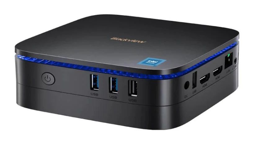 картинка Мини-ПК Blackview MP60/ N5095/ 16+512GB (Intel N5095) 16+512GB, WIFI a/ b/ g/ n/ ac, Bluetooth 4.2, Win11, USB3.0 (311188) от магазина КомпьютерЦентр