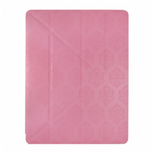 картинка Чехол Ozaki iCoat Slim-Y + Hot Pink Baroque for New iPad (IC502HP) от магазина КомпьютерЦентр