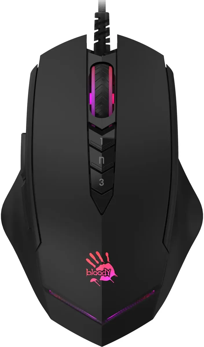 картинка Мышка A4Tech Bloody V8M Max, black, Gaming от магазина КомпьютерЦентр