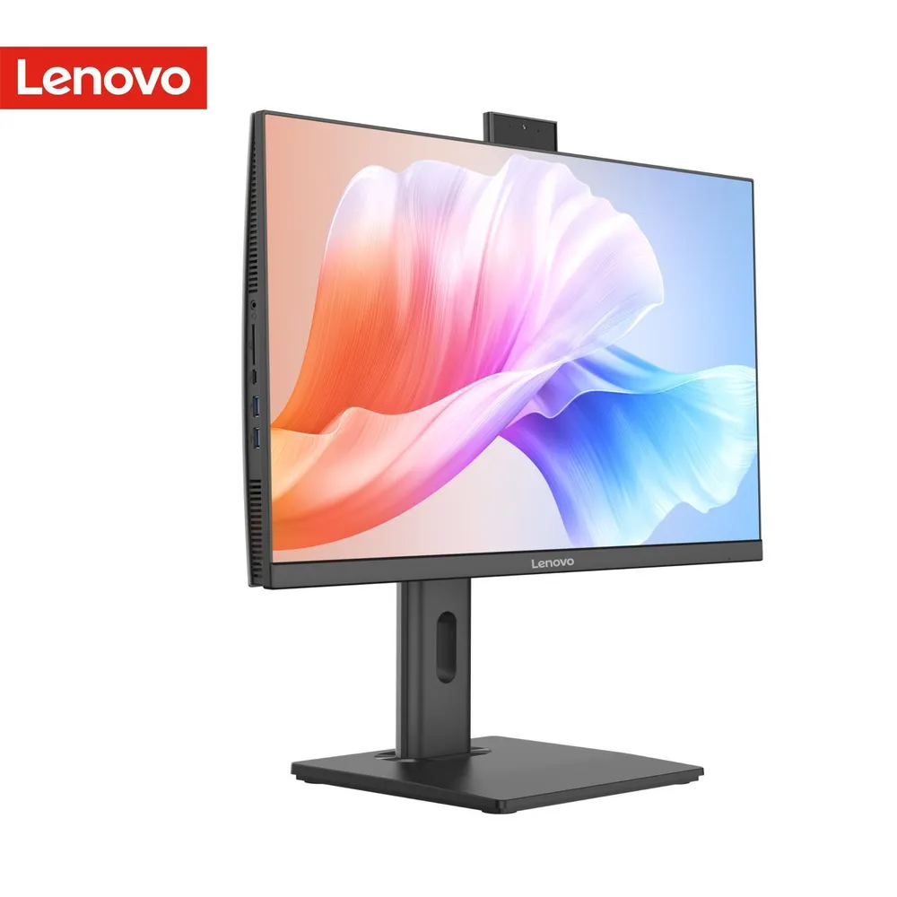 картинка Моноблок Lenovo LX-YTJ2 23.8'' (1920x1080) IPS/  Intel Core i5-12450H/  16 ГБ/  SSD 512 ГБ/  Intel UHD Graphics/  Windows 10 Home, черный от магазина КомпьютерЦентр