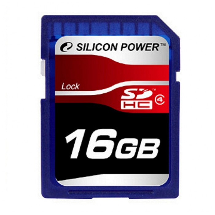 картинка Карта памяти SiliconPower 16Gb SDHC Class 4 (SP016GBSDH004V10) от магазина КомпьютерЦентр