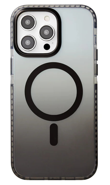картинка iPhone 15 Pro Gradient case MagSafe Black от магазина КомпьютерЦентр