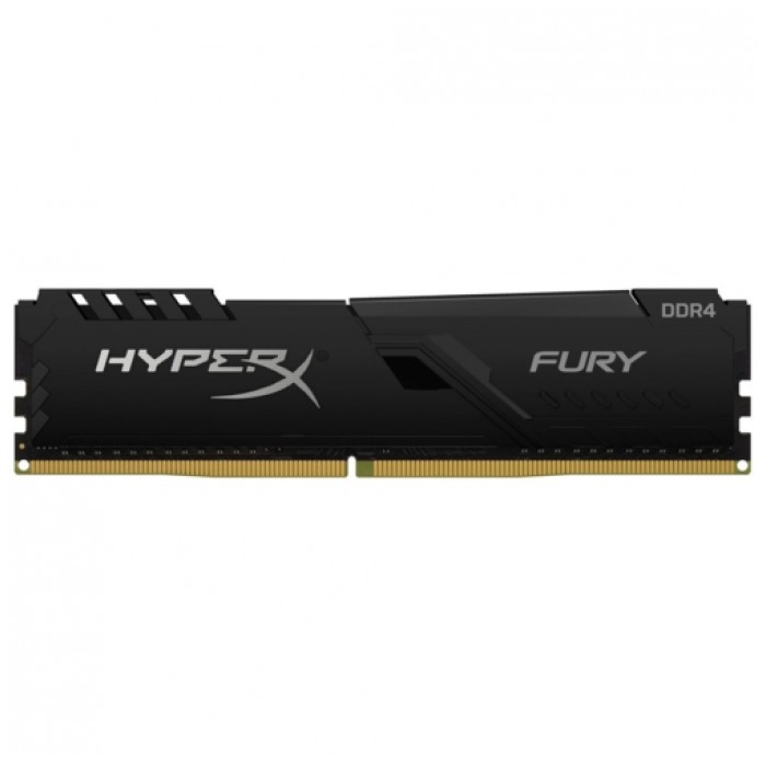 картинка Оперативная память Kingston DIMM DDR4 8Gb 3200MHz PC4-25600 HyperX Fury Black CL16 (HX432C16FB3/8) от магазина КомпьютерЦентр
