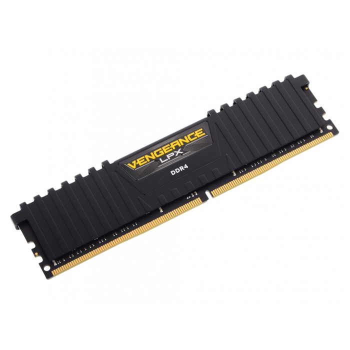 картинка Оперативная память Corsair DIMM DDR4 8Gb 2666MHz PC4-21300 Vengeance LPX (CMK8GX4M1A2666C16) от магазина КомпьютерЦентр