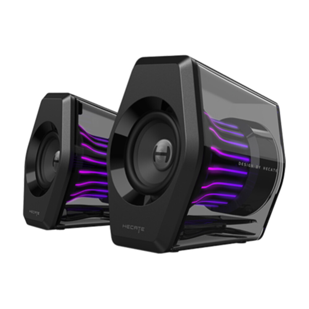 картинка Акустика 2.0 Edifier HECATE G3000 Black 32Вт (64Вт), RGB, Virtual 7.1, BT от магазина КомпьютерЦентр