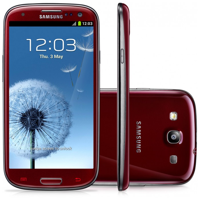 картинка Смартфон Samsung Galaxy SIII i9300 Garnet Red 16 Gb от магазина КомпьютерЦентр